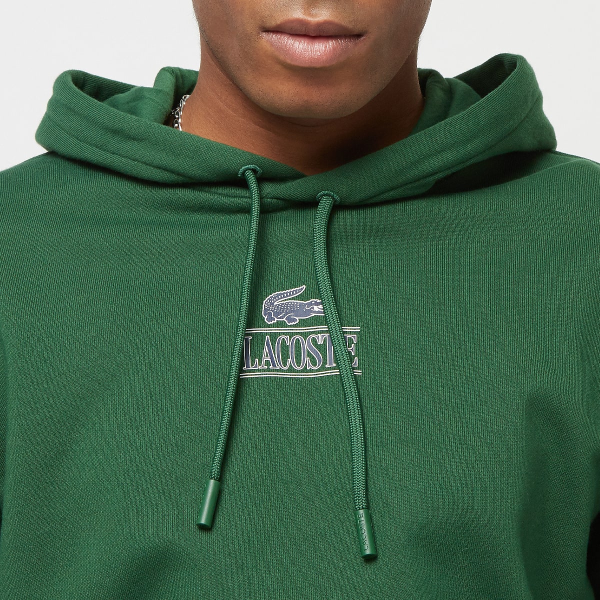 Lacoste Hoody Sweatshirt men Hoodies & Sweaters groen Maat XL Kleding