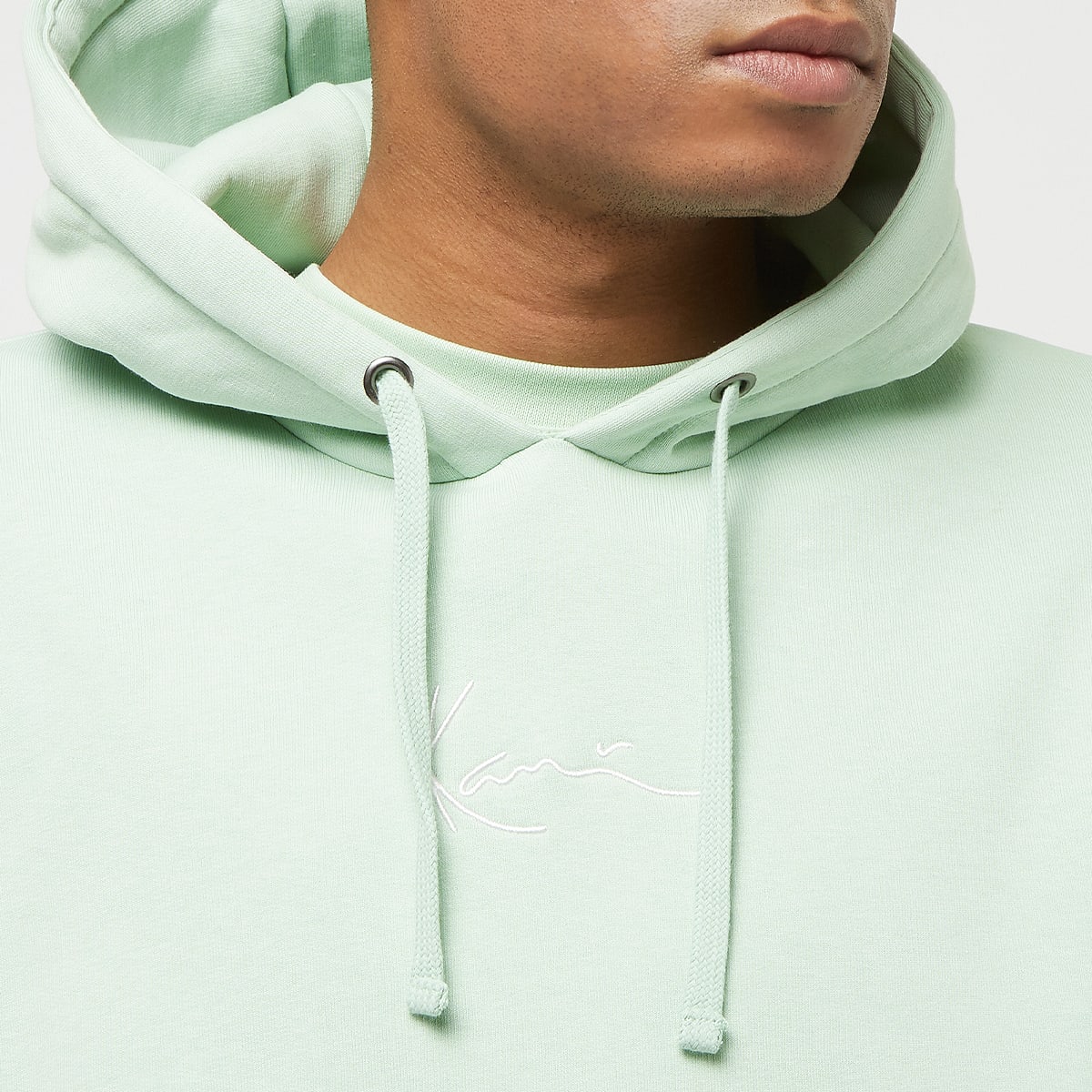 Karl Kani Small Signature Essential Hoodie Hoodies & Sweaters in turkoois formaten: XS