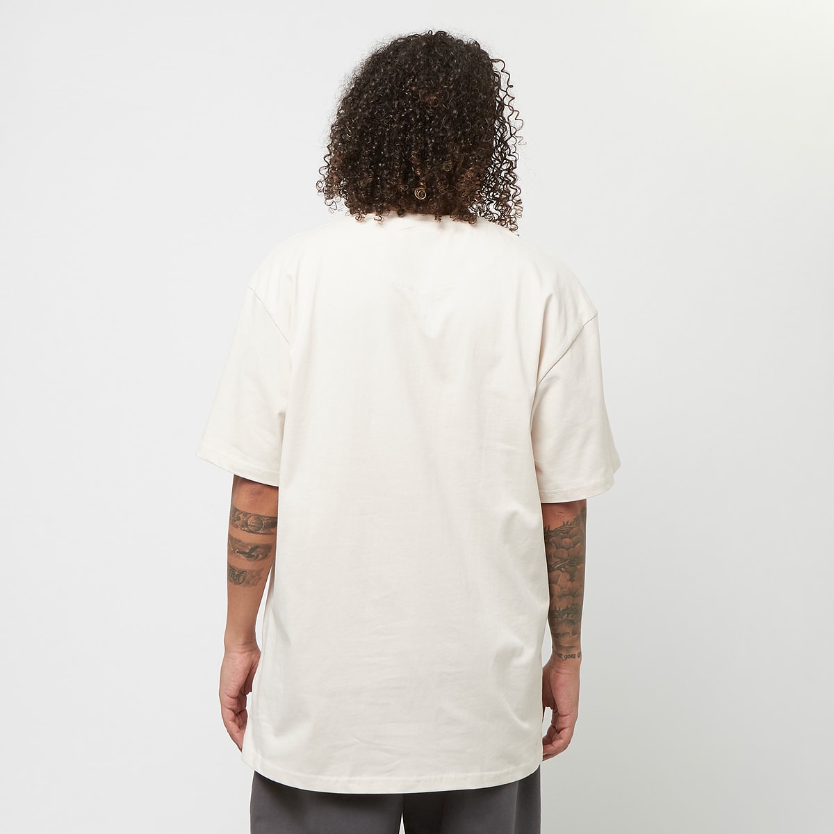 Karl Kani Small Signature Essential Tee men T-Shirts & Polo's beige Maat S Kleding
