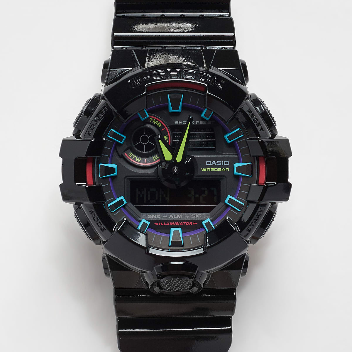 Unselected, G-SHOCK, GA-700RGB-1AER, multi-colour (Sold-out)