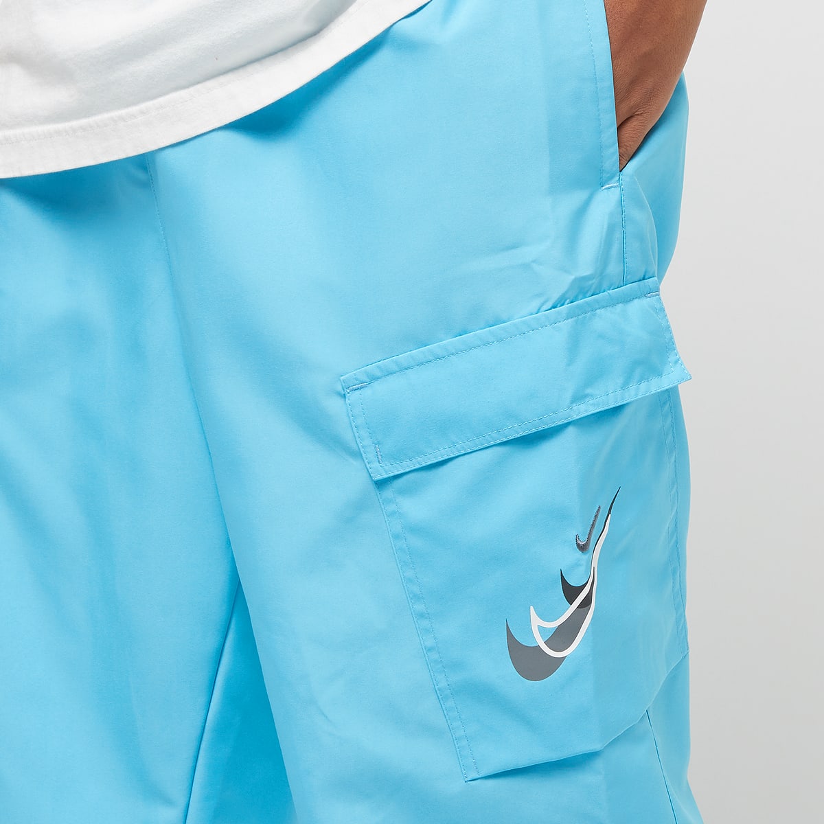 Nike Sportswear Woven Cargo Pants Trainingsbroeken in blauw formaten: M