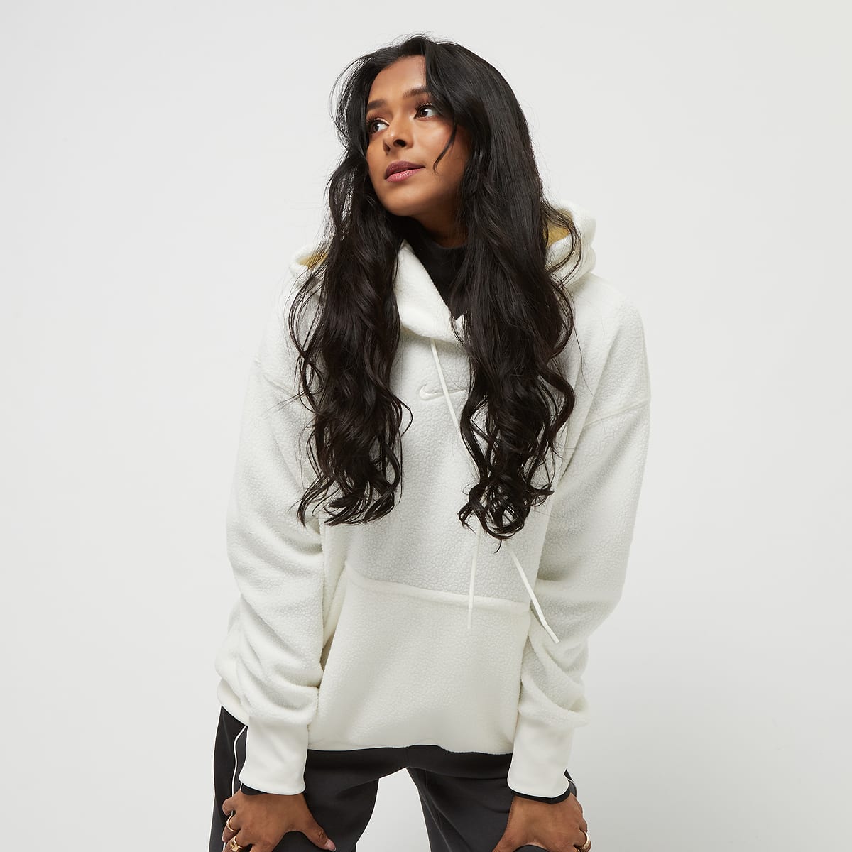 Nike Sportswear Plush Full-zip Hoodie Hoodies Dames sail sail maat: L beschikbare maaten:XS S M L