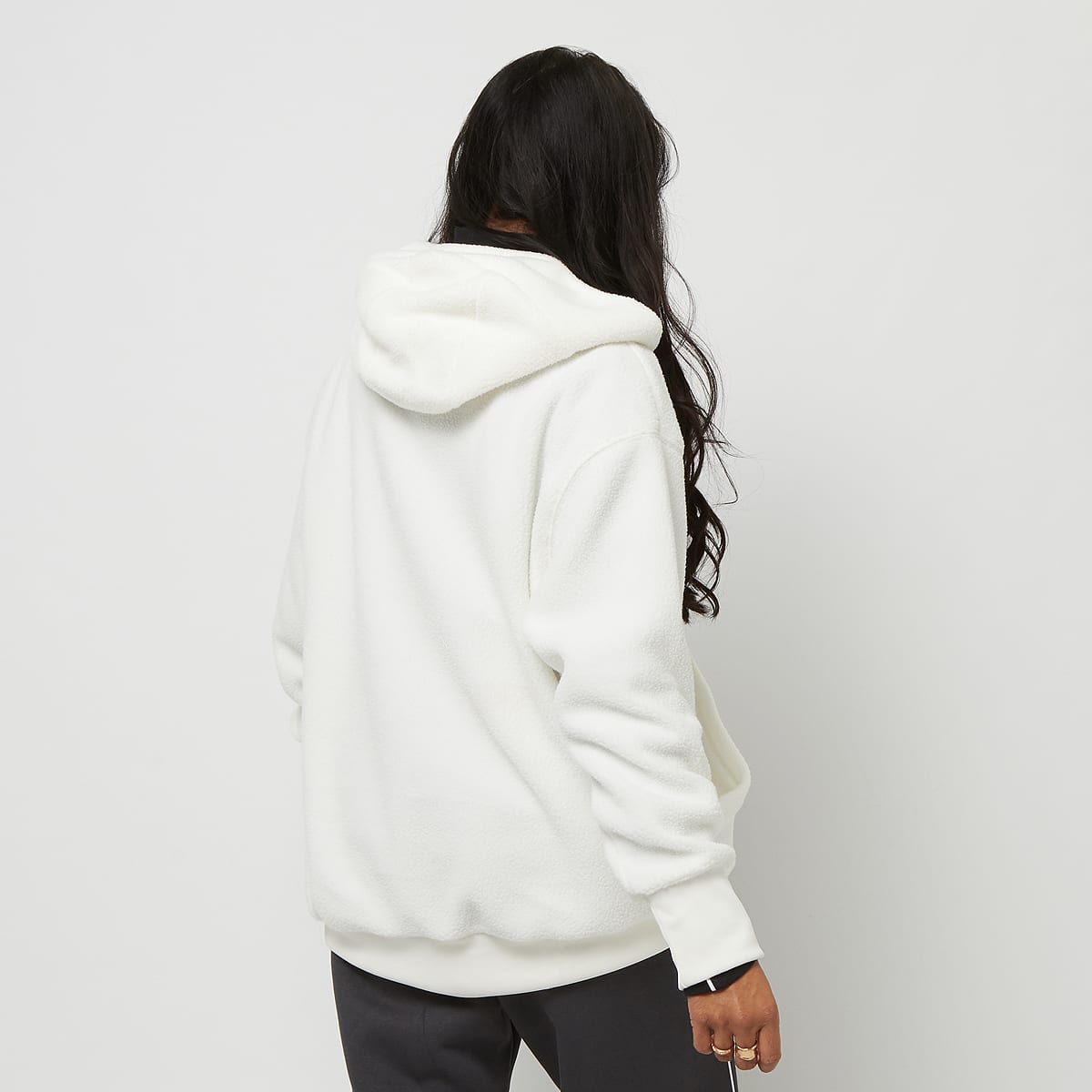 Nike Sportswear Plush Full-Zip Hoodie Women Hoodies & Sweaters beige Maat XS Kleding