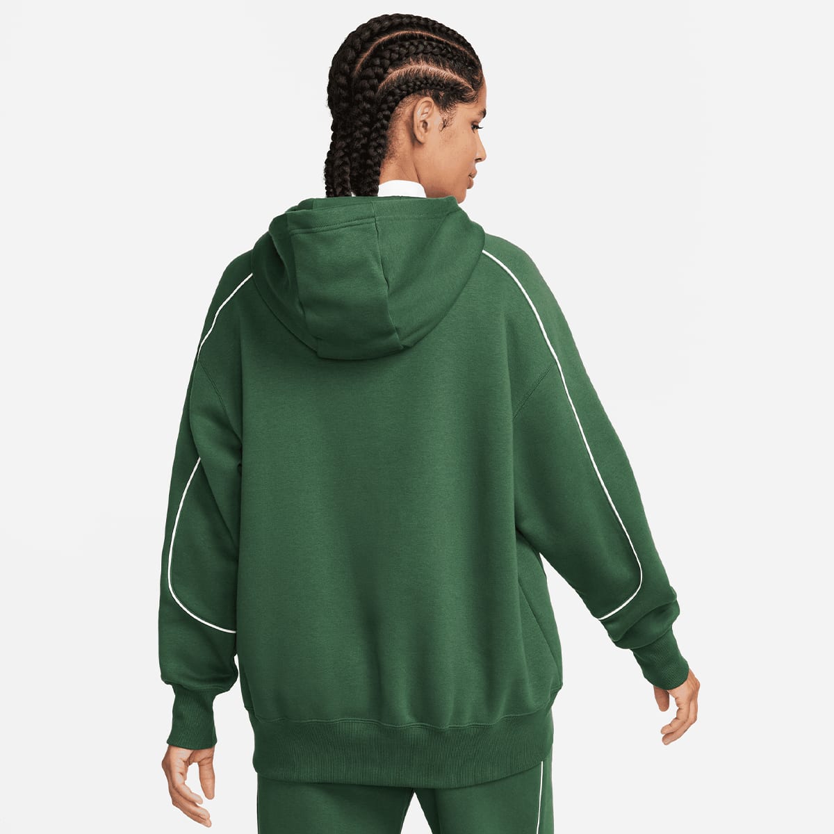 Nike Sportswear Fleece Pullover Hoodie Hoodies & Sweaters in rood formaten: M