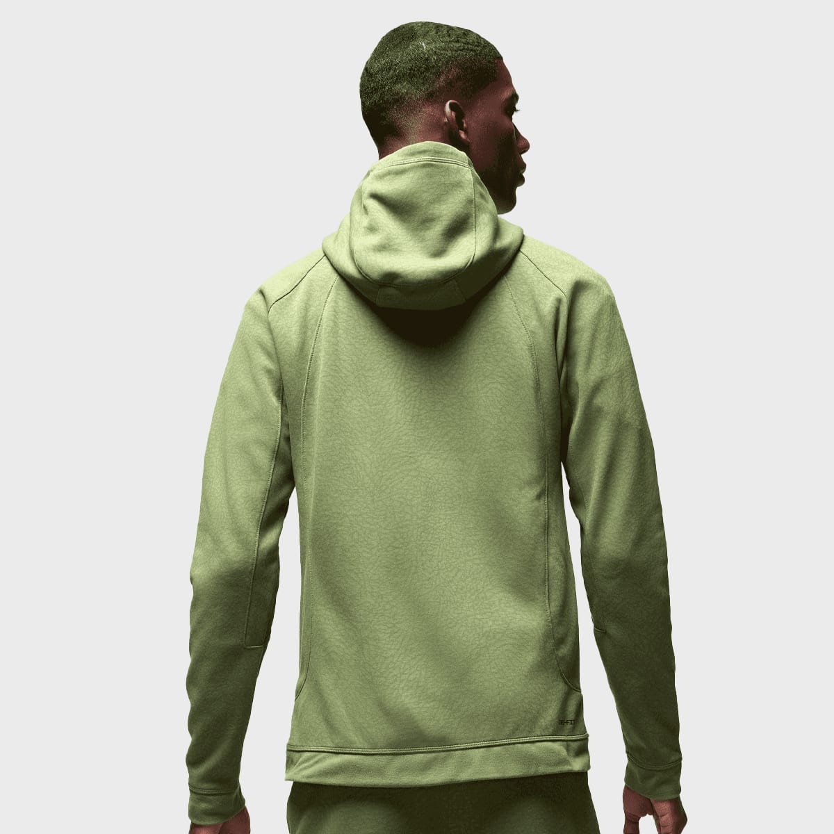 Jordan Dri-Fit Sport Statement All Over Print Air Full Zip men Hoodies & Sweaters groen Maat M Kleding