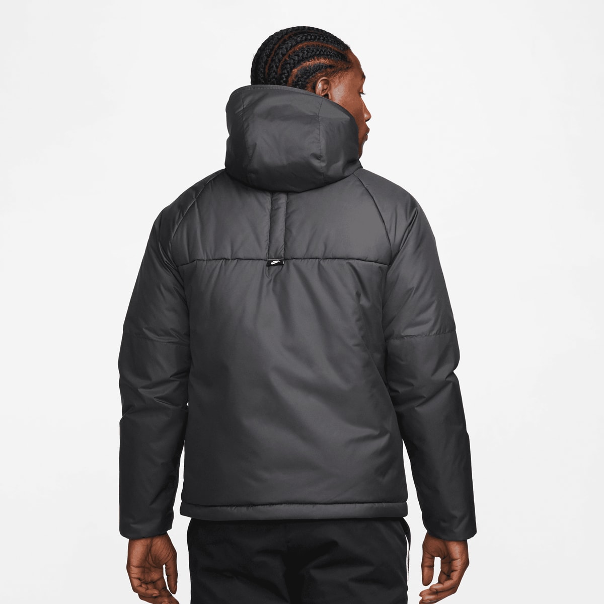 Nike Sportswear Therma-FIT Repel Hooded Jacket Men Puffer jackets zwart Maat S Kleding