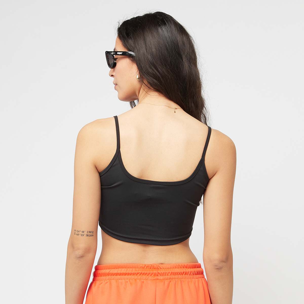 Karl Kani Small Signature Essential Crop Top women Tops zwart Maat XS Kleding