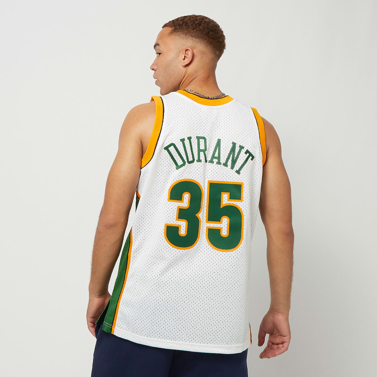 Mitchell & Ness NBA Swingman Jersey Seattle Supersonics 2007-08 Kevin Durant men Jersey's wit Maat S Kleding