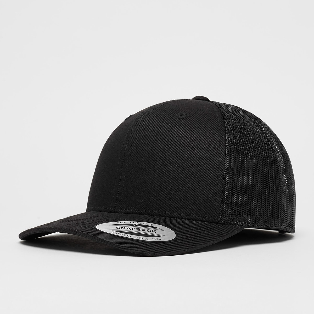 Flexfit, Low Profile Cotton Twil Trucker, black