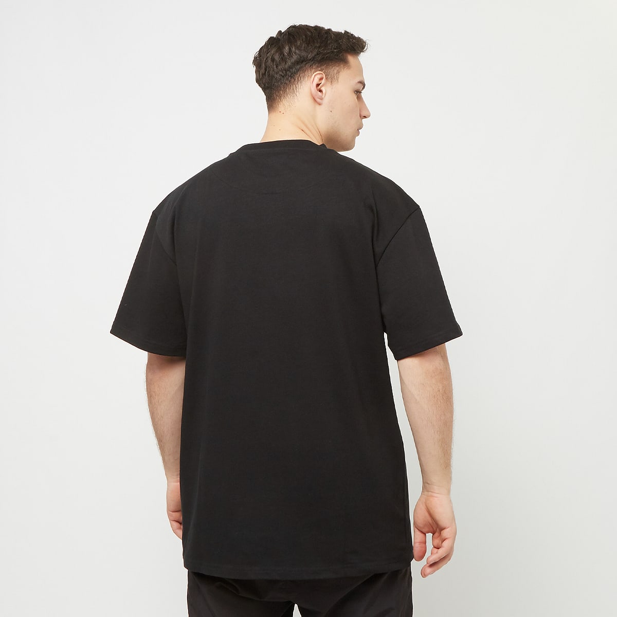 Karl Kani Autograph Heavy Jersey Boxy Tee T-Shirts & Polo's in zwart formaten: S