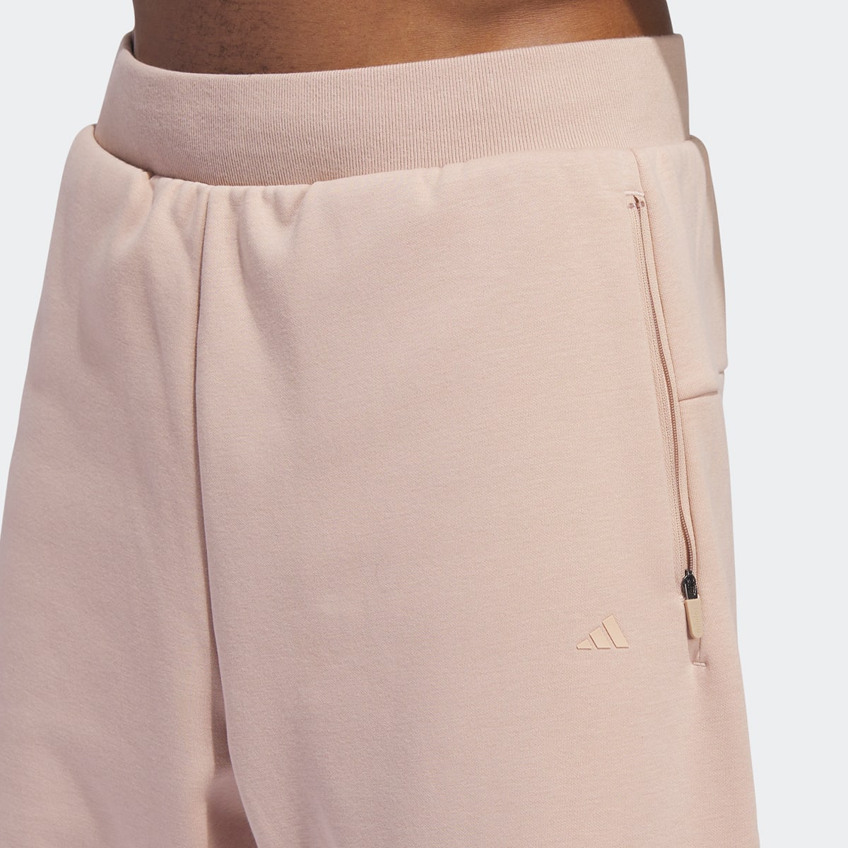 adidas Originals One Fleece Trackpants Trainingsbroeken in beige formaten: S