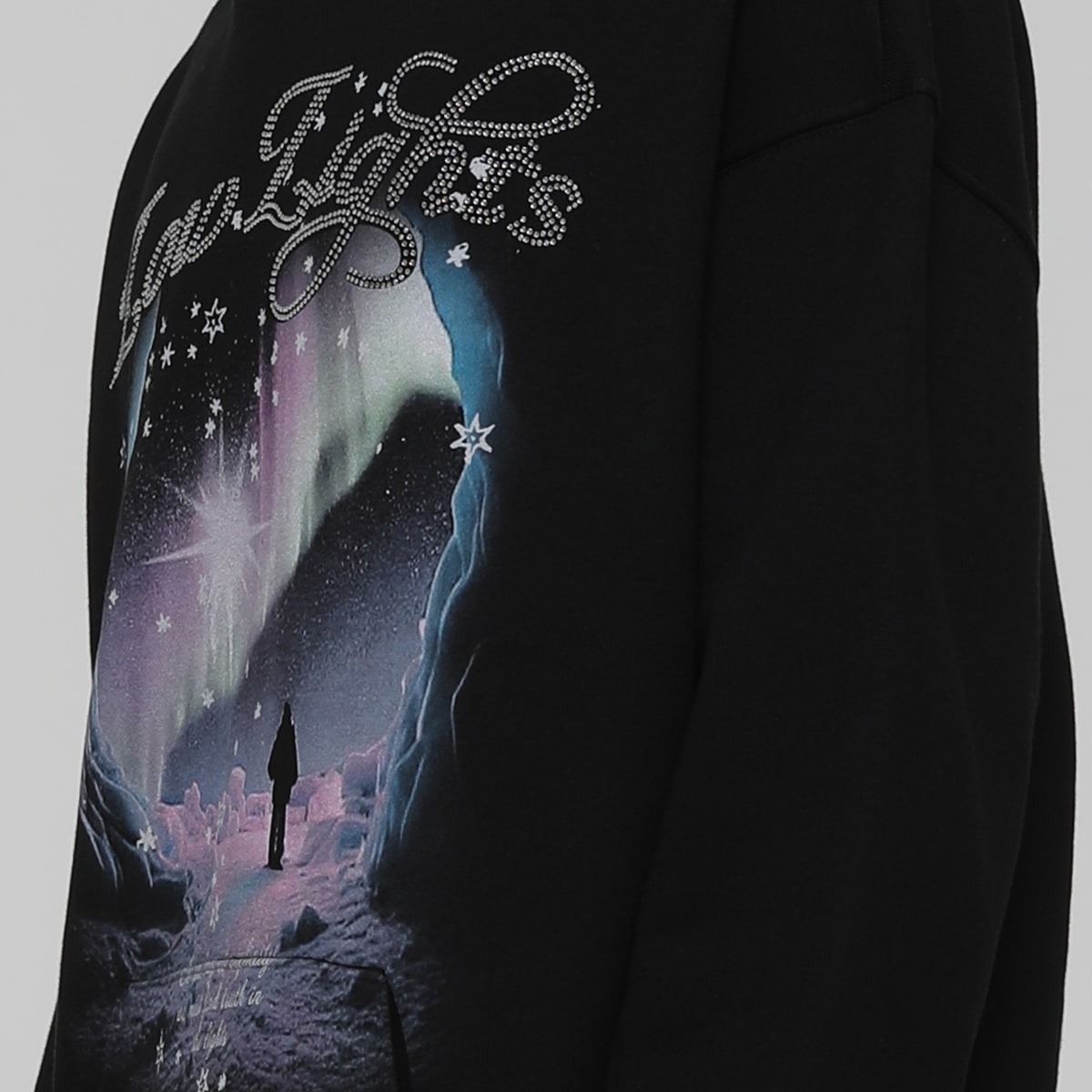 Low Lights Studios Sirius Hoodie Hoodies & Sweaters in zwart formaten: S