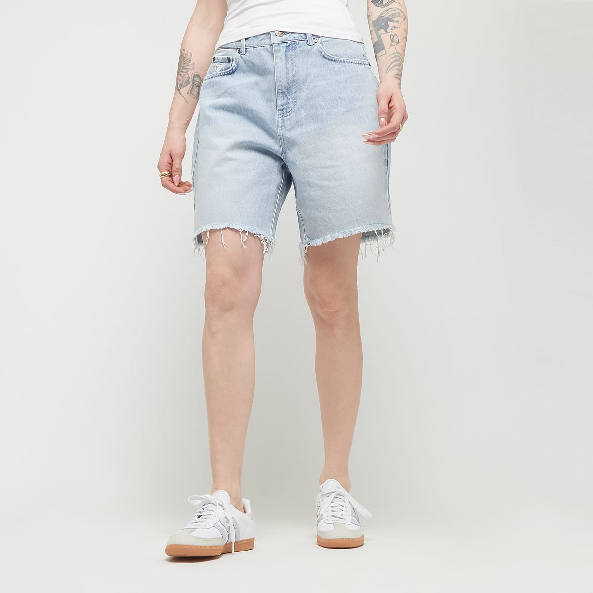 Karl Kani OG Slit Denim Shorts in blauw formaten: 26