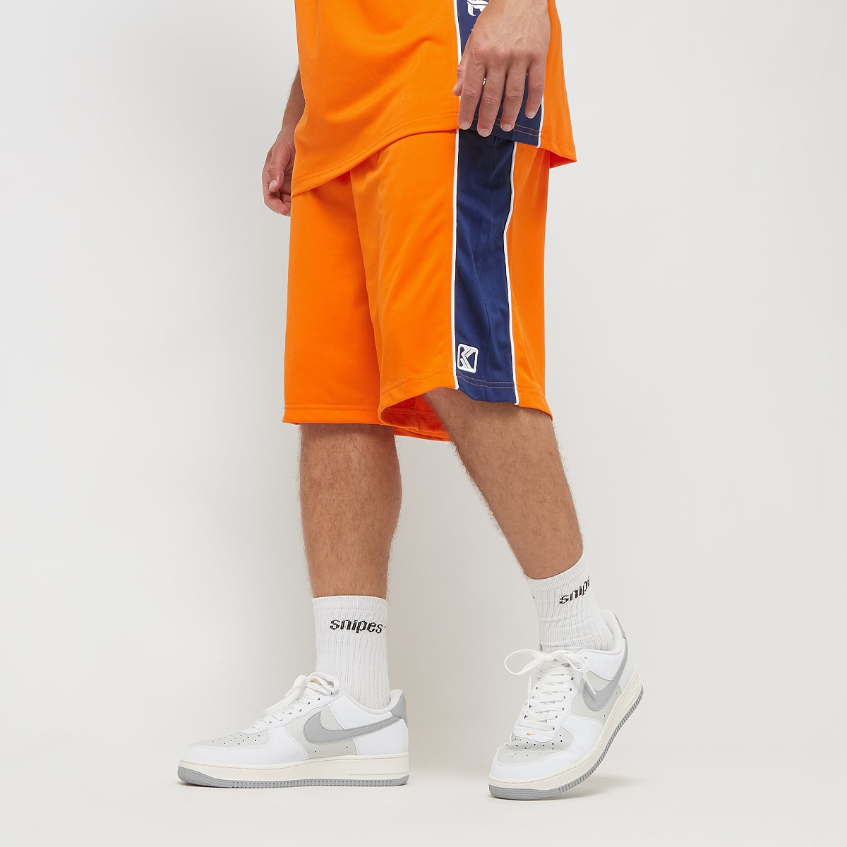 Selected, Karl Kani, OG Block Basketball Shorts, orange