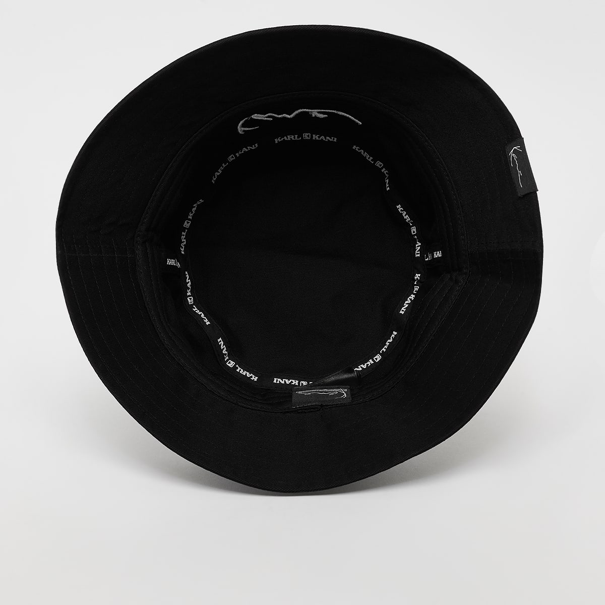 Karl Kani Signature Essential Bucket Hat Unisex Caps & Mutsen zwart Maat ONE SIZE Accessoires