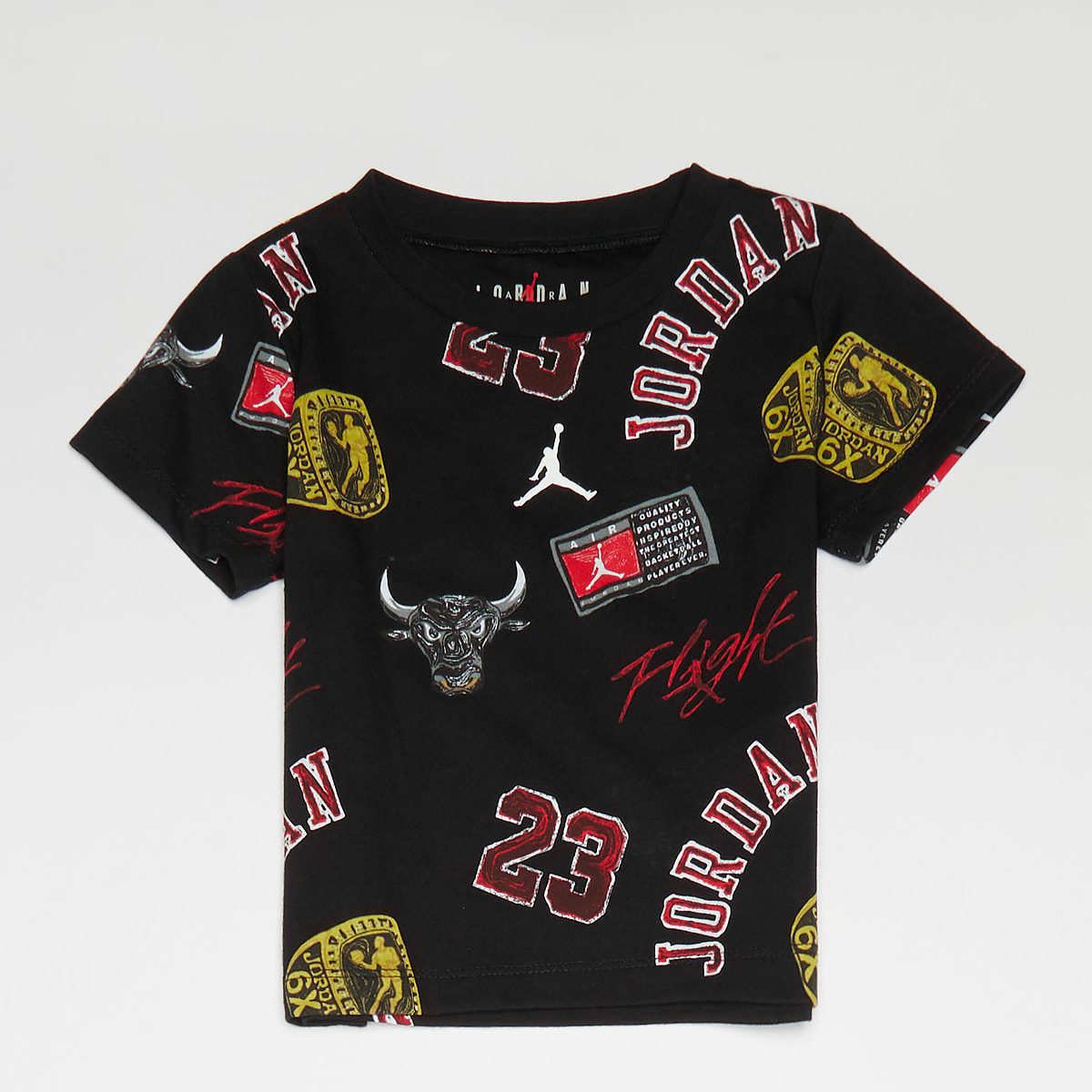 Jordan 23 Ring All Over Print Set (2 Piece) Baby Rompers & Sets in zwart formaten: 12 M