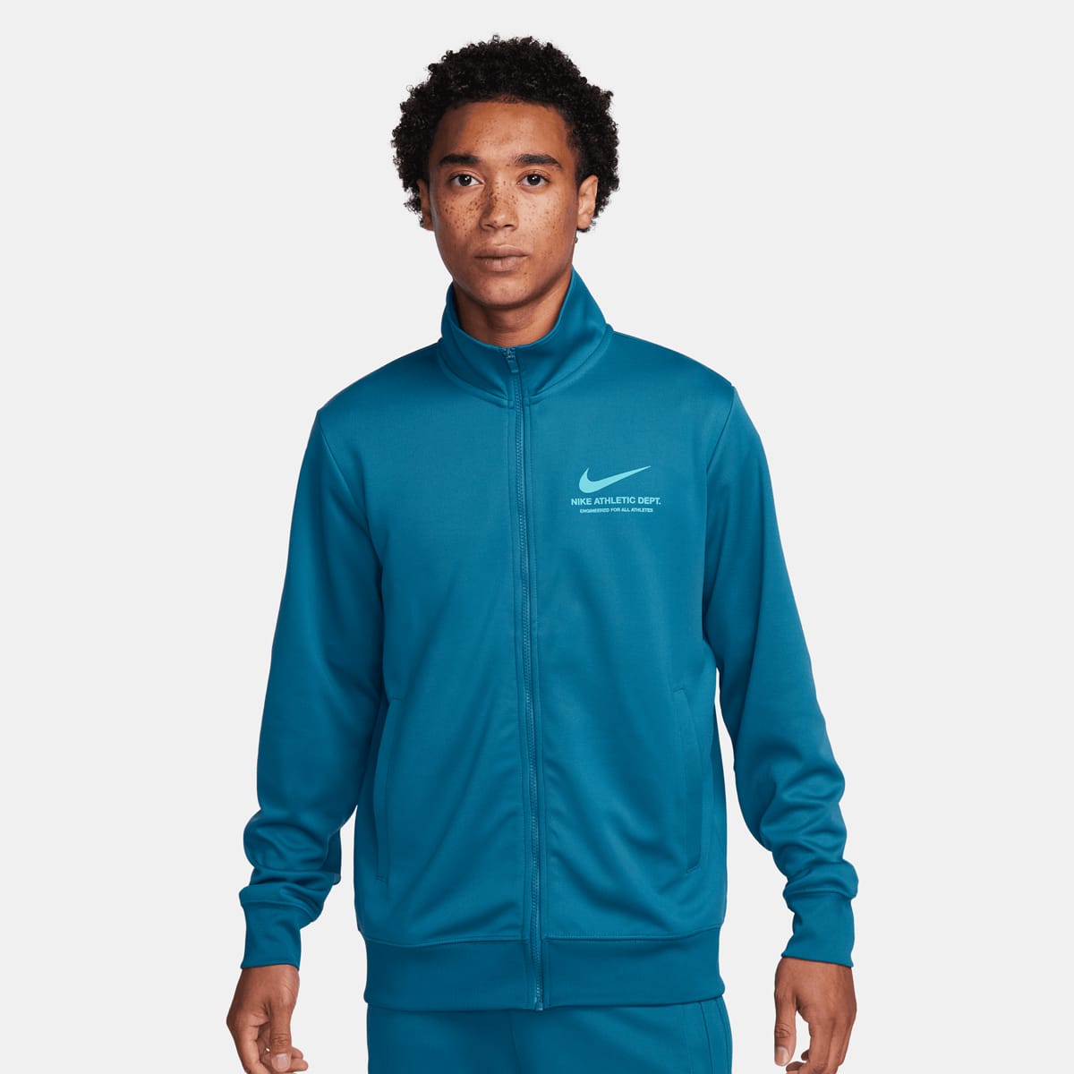 Nike Sportswear Full Zip Tracktop Trainingsjassen Heren industiral blue maat: XL beschikbare maaten:S M L XL
