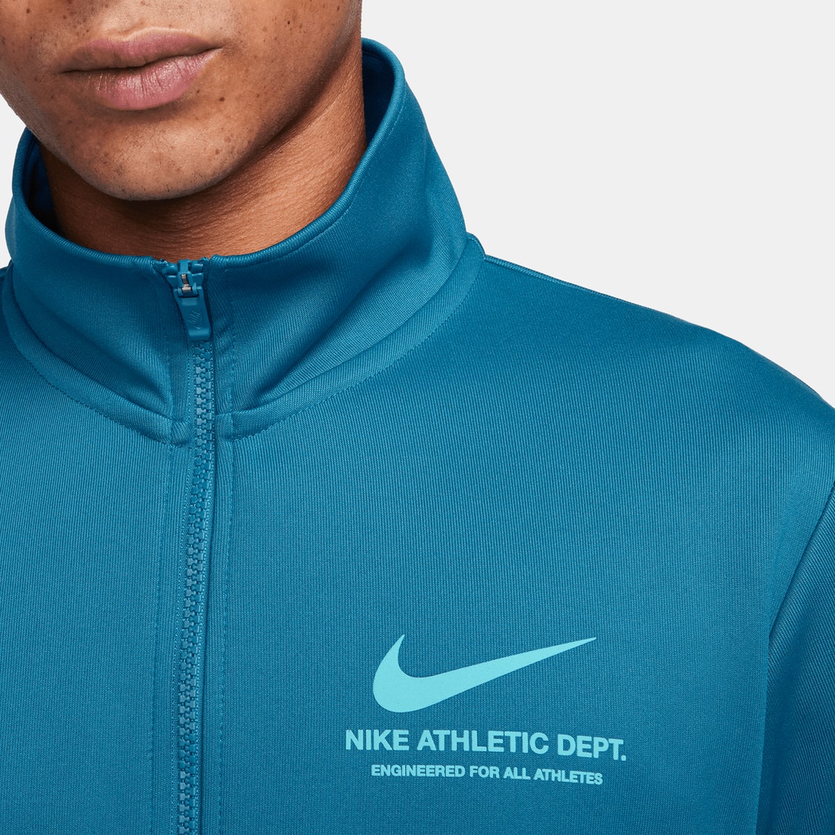 Nike Sportswear Full Zip Tracktop men Trainingspakken blauw Maat S Kleding