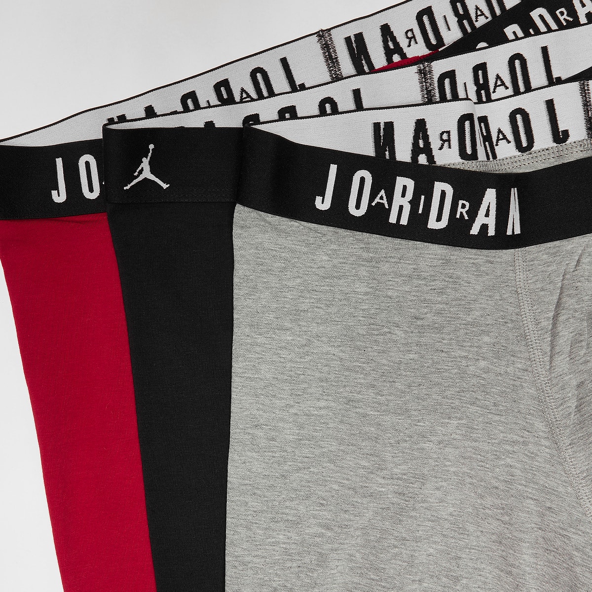 Jordan 3 PACK Flight Cotton Core Boxer Brief men Onderbroeken multicolor Maat S Kleding