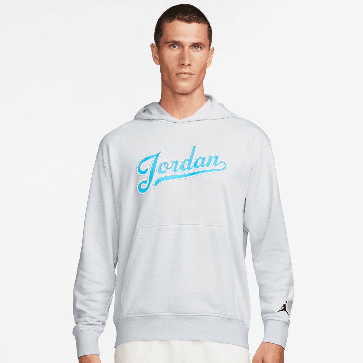 Jordan Flight MVP Fleece Hoodie Hoodies & Sweaters in grijs formaten: XL