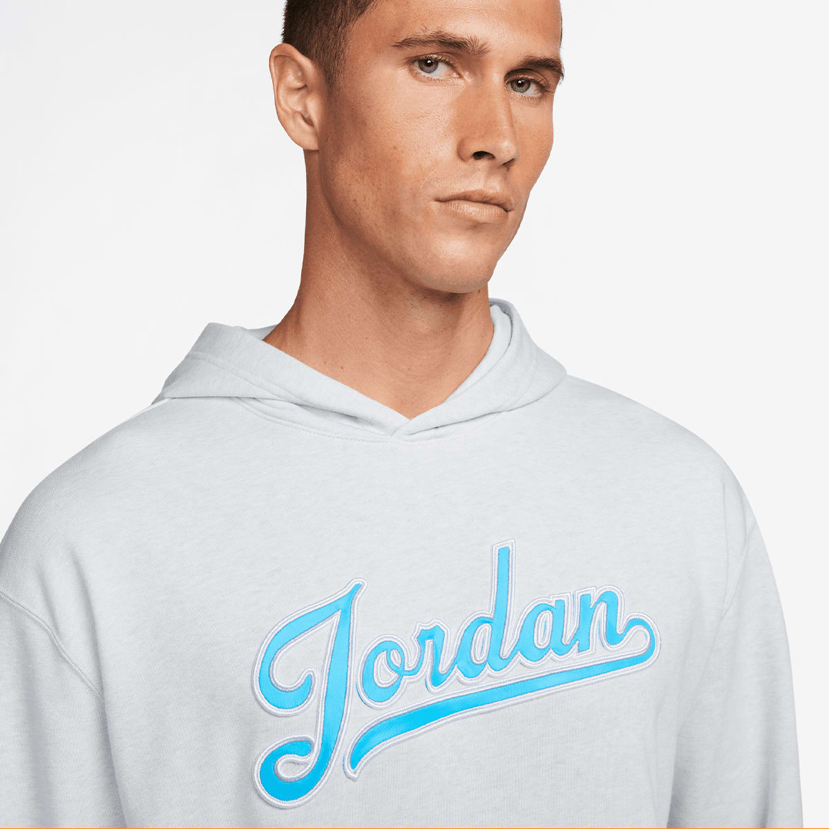 Jordan Flight MVP Fleece Hoodie Hoodies & Sweaters in grijs formaten: XL