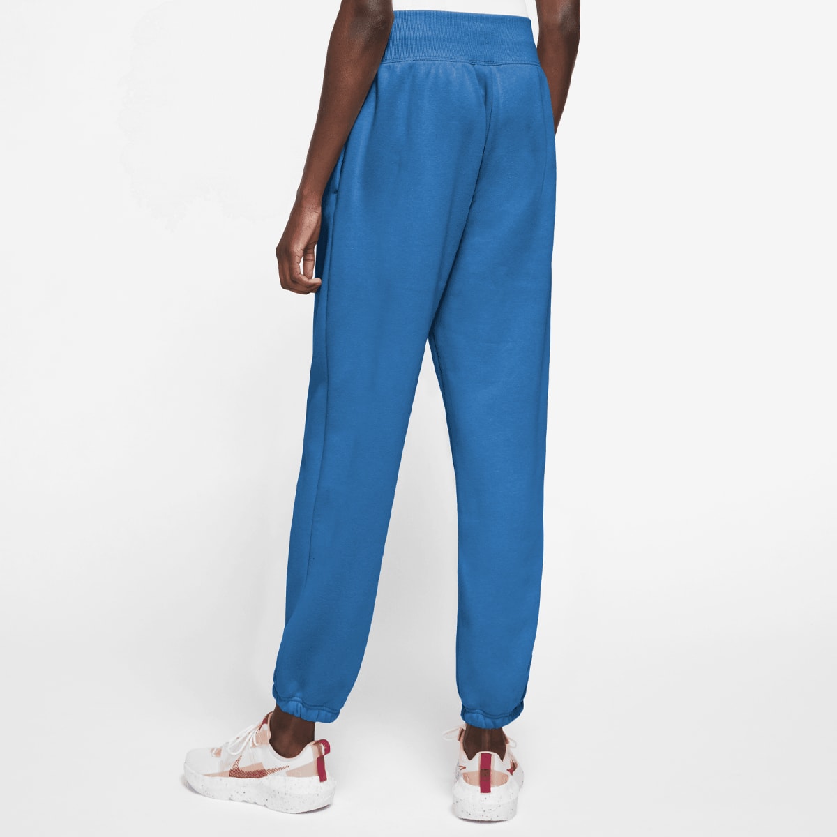 Nike Sportswear Phoenix Fleece High-Rise Oversized Pant Trainingsbroeken in blauw formaten: L