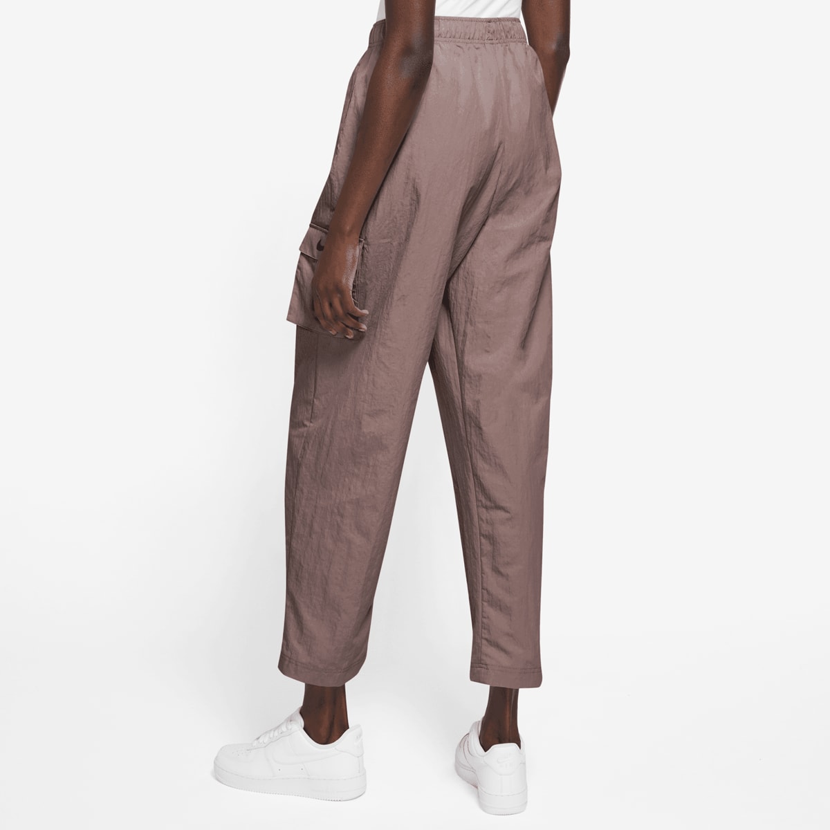 Nike Sportswear Essential Woven High Rise Cargo Pants Cargobroeken in bruin formaten: M