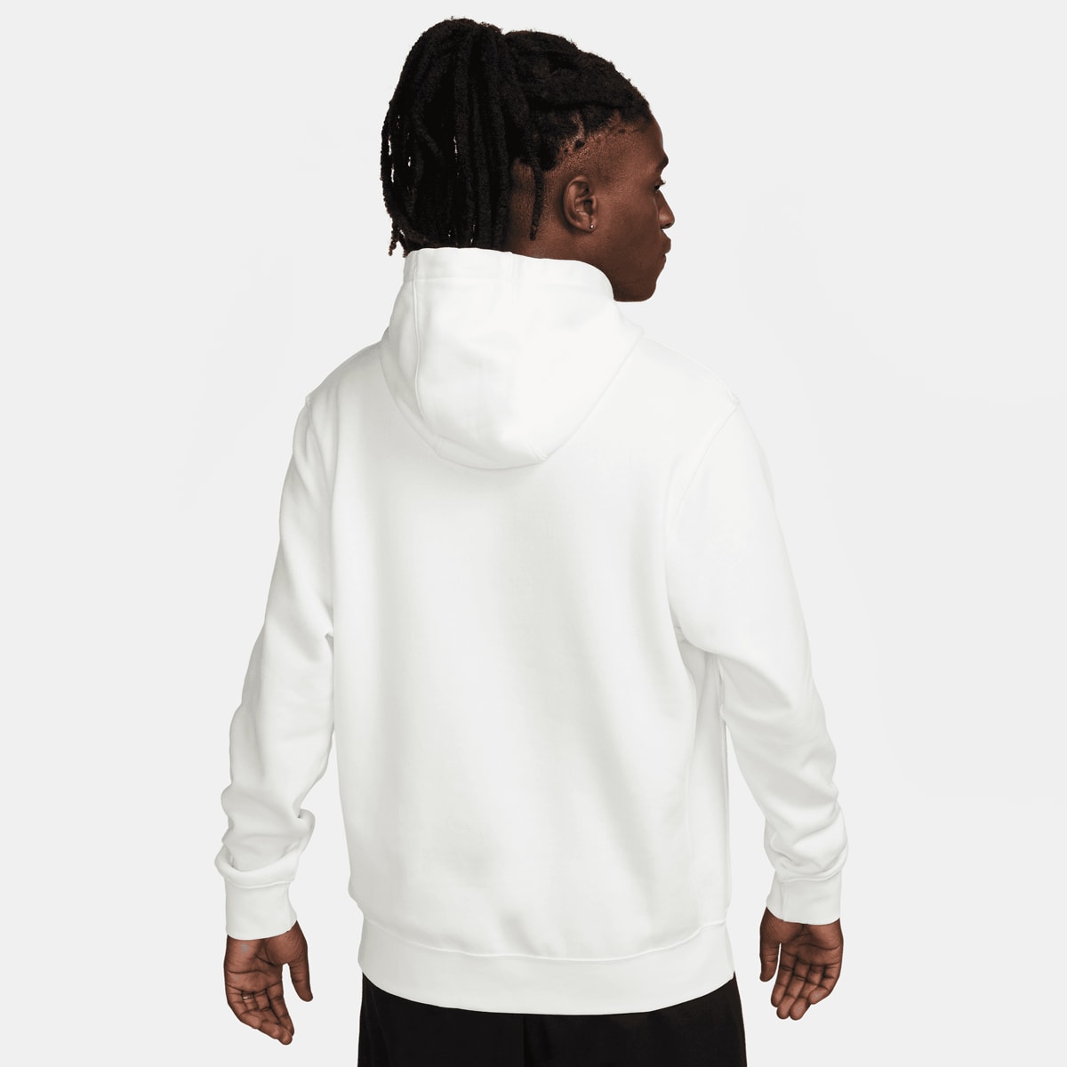 Nike Sportswear Club Fleece Hoodie Hoodies & Sweaters in wit formaten: S