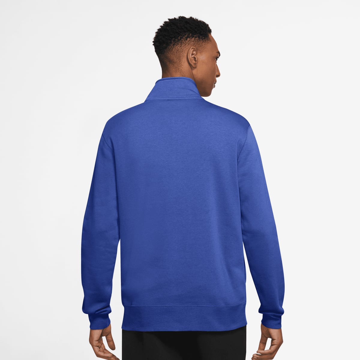 Nike Sportswear Club Half-Zip Top men Hoodies & Sweaters blauw Maat S Kleding