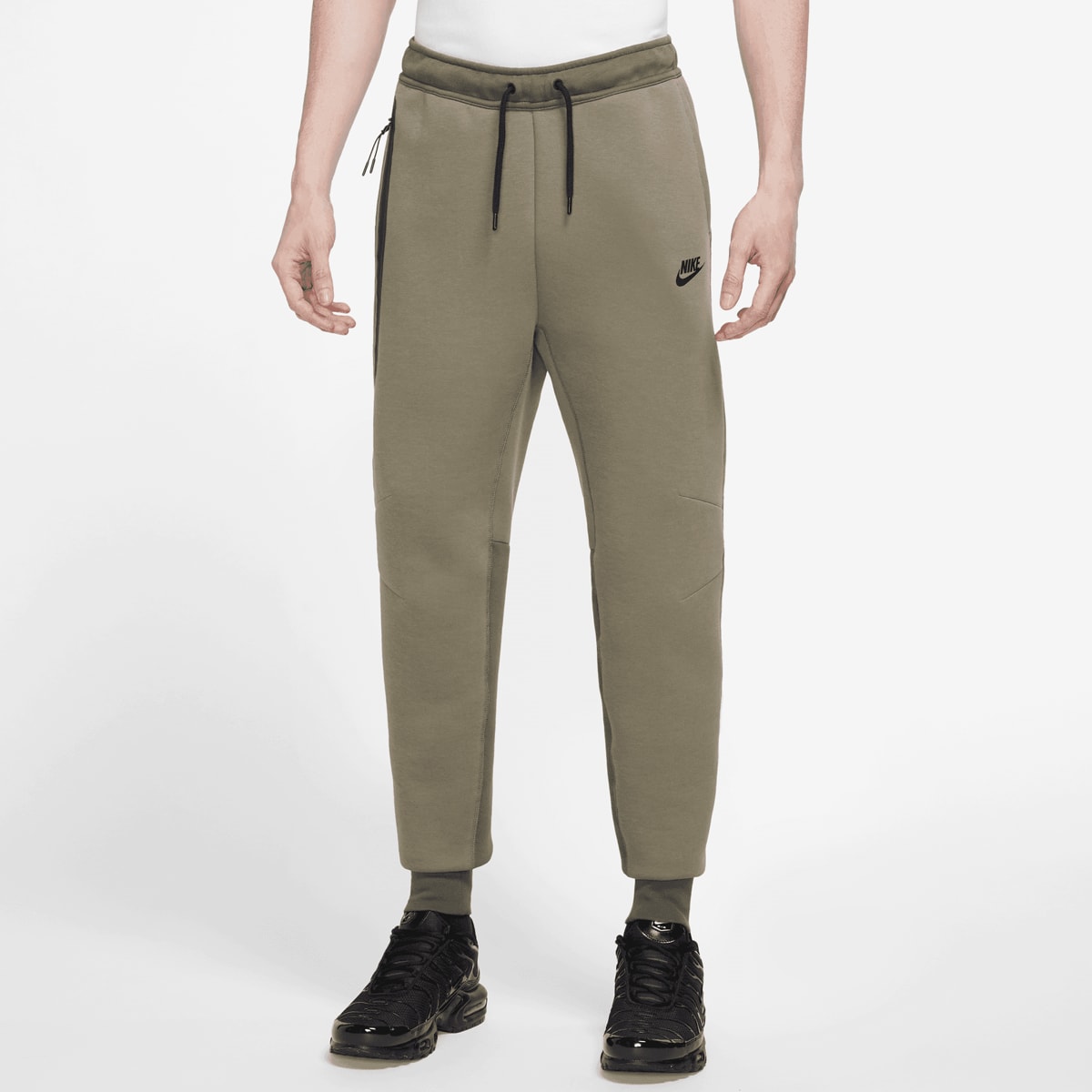 Nike Tech Fleece Jogger Trainingsbroeken Heren neutral olive medium olive black maat: XXL beschikbare maaten:S M L XL XXL