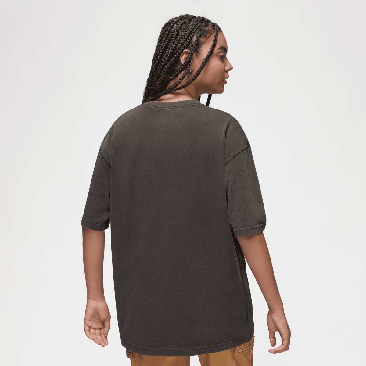 Jordan Oversized Graphic T-Shirt women T-Shirts & Polo's bruin Maat XS Kleding