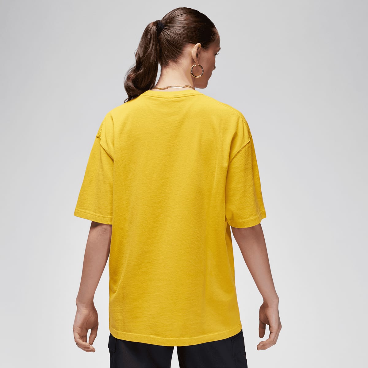 Jordan Women's Oversized Graphic T-Shirt women T-Shirts & Polo's geel Maat XS Kleding