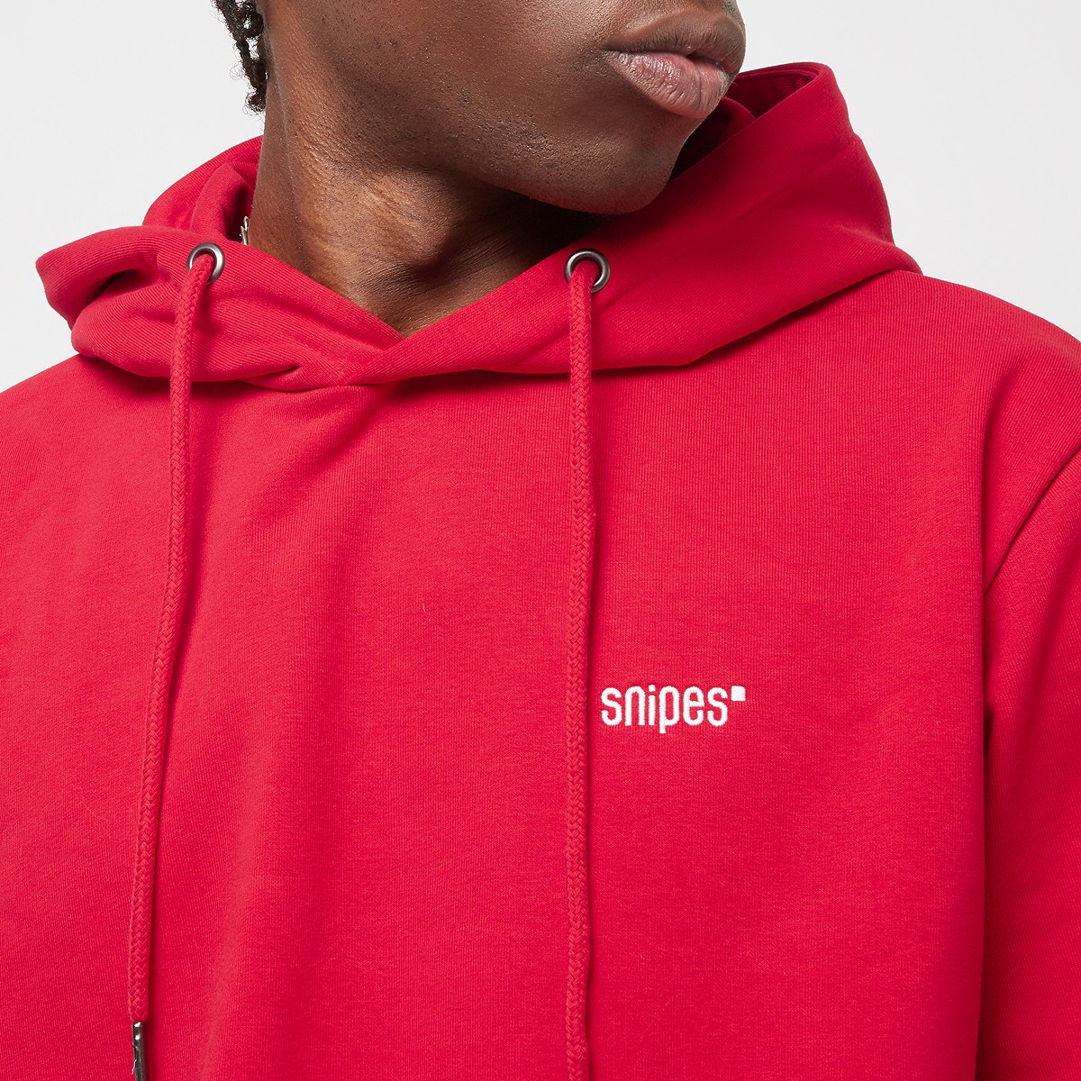 SNIPES Small Logo Essential Hoodie Hoodies & Sweaters in rood formaten: XXXL