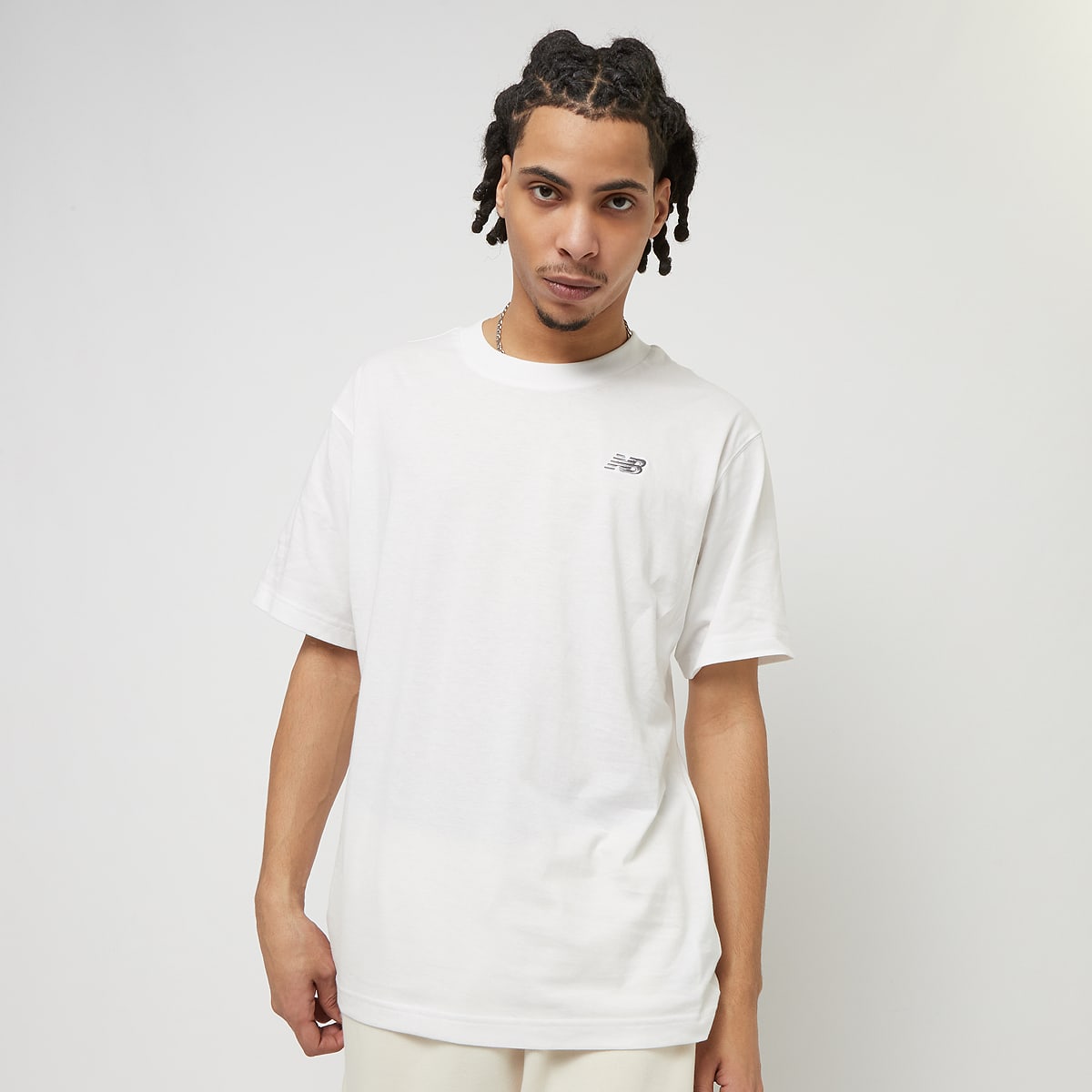 New Balance, Small Logo T-Shirt, white