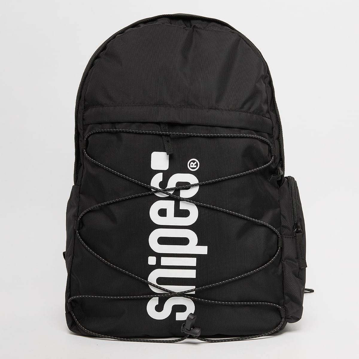 SNIPES, Medium Basic Logo Drawstring Skate Backpack, black