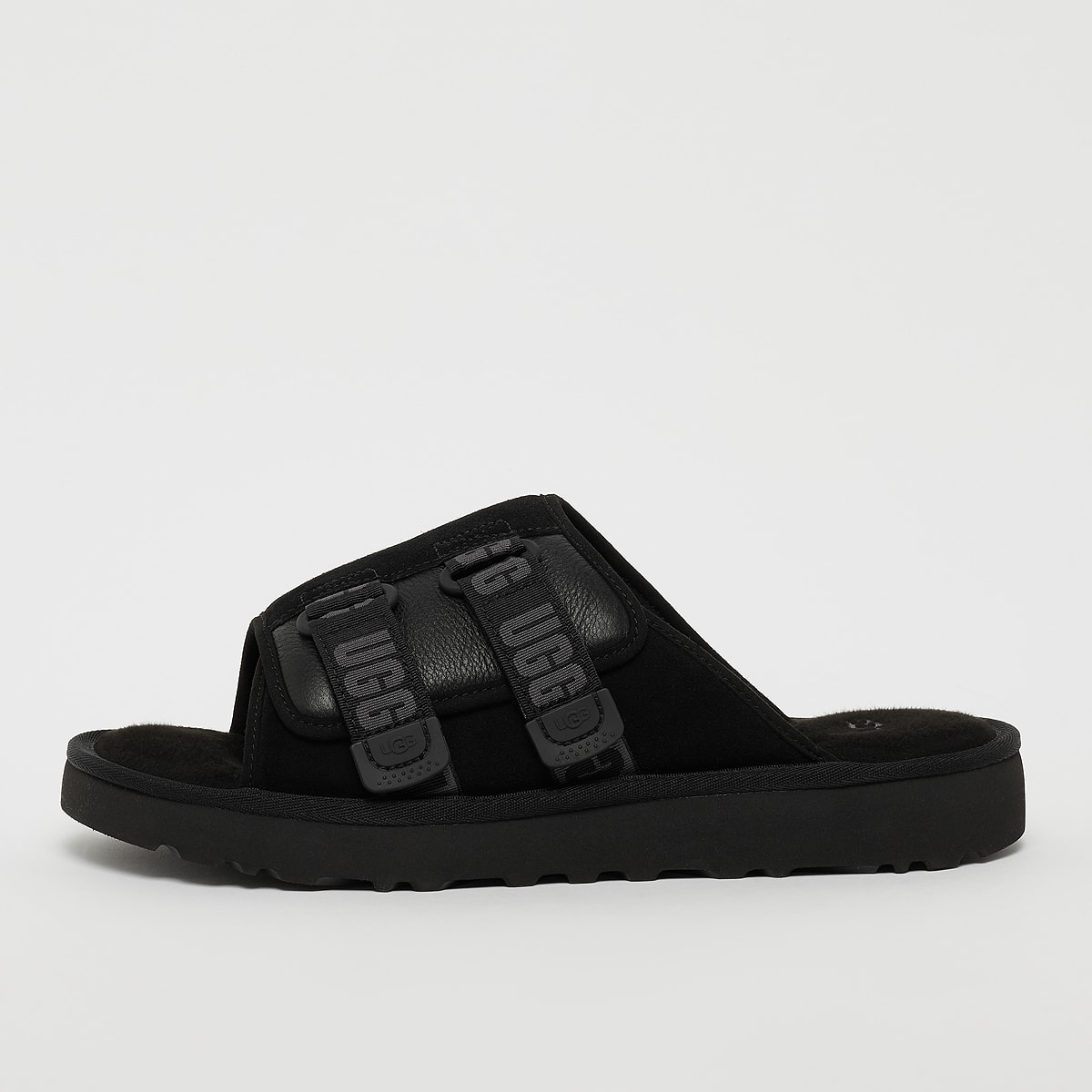 Goldencoast Strap Slide, UGG, Footwear, en noir, taille: 41