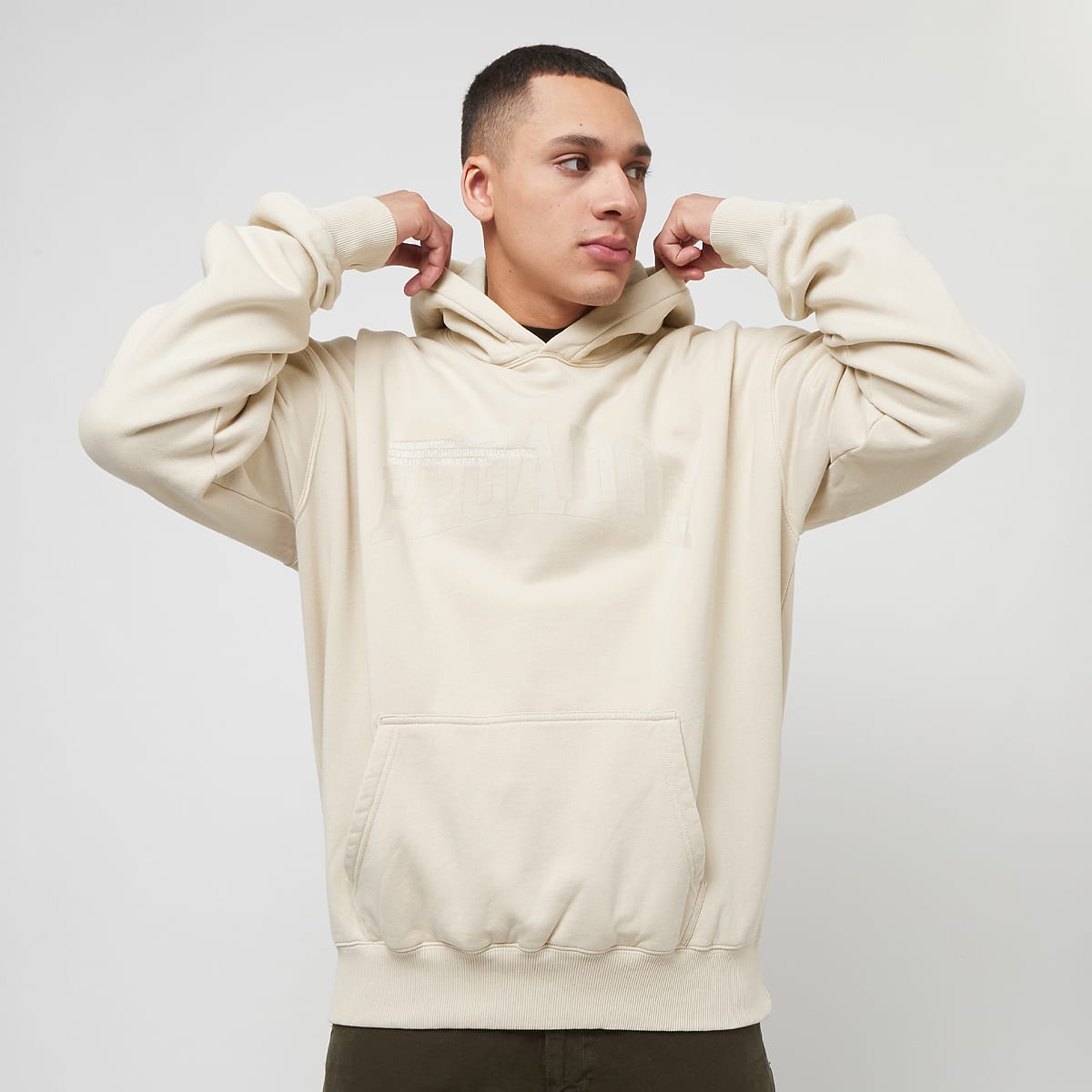 Pegador Gilford Oversized Hoodie Hoodies Heren WASHED DESERT SAND maat: XXL beschikbare maaten:S M L XL XS XXL
