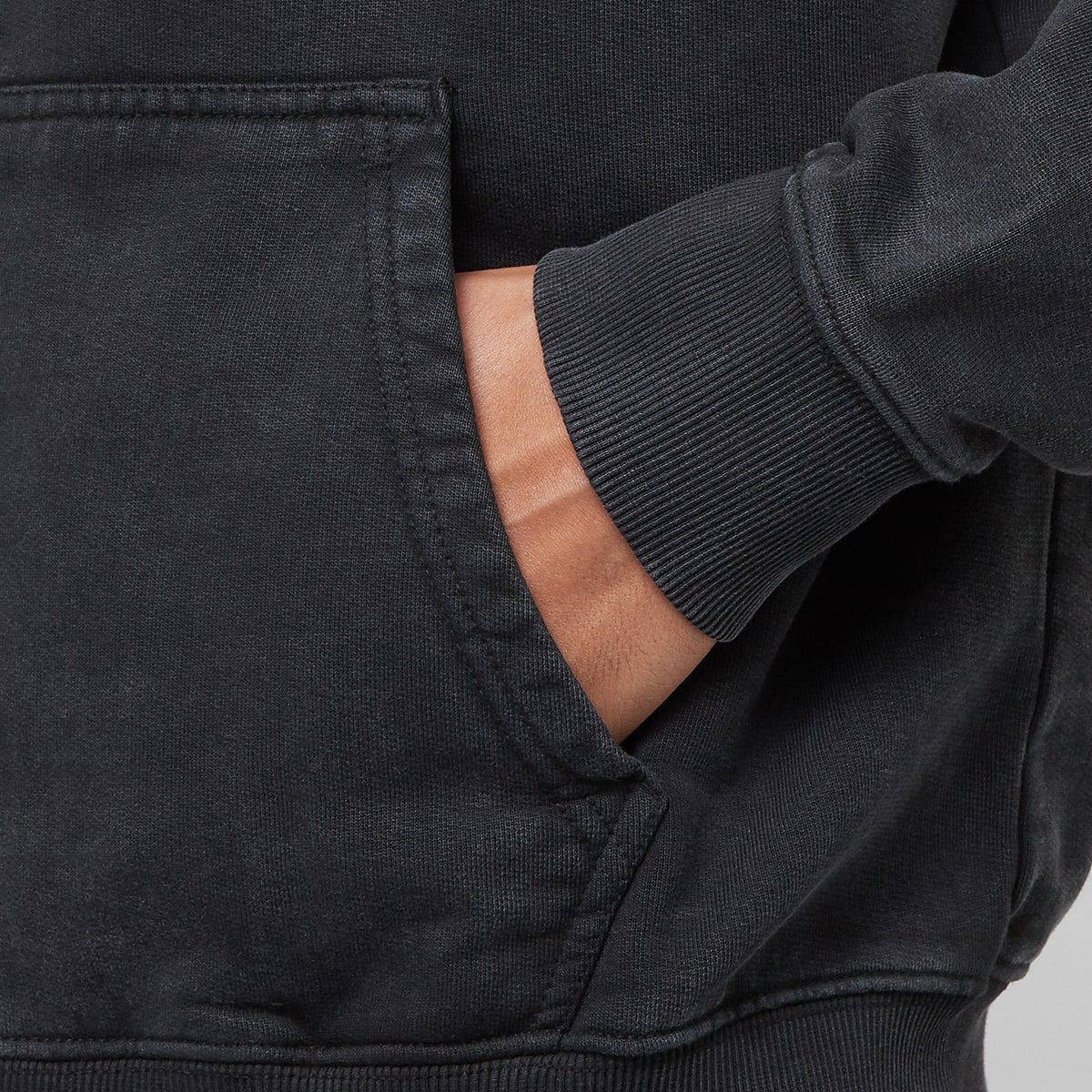 Pegador Filbert Terry Oversized Sweat Jacket Hoodies & Sweaters in zwart formaten: S