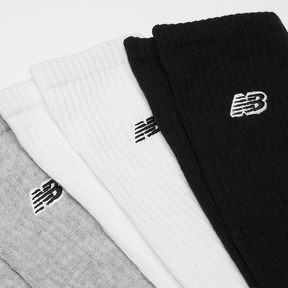 New Balance 3 PACK Essential Cushioned Crew Socks unisex Sokken multicolor Maat 35-38 Kleding