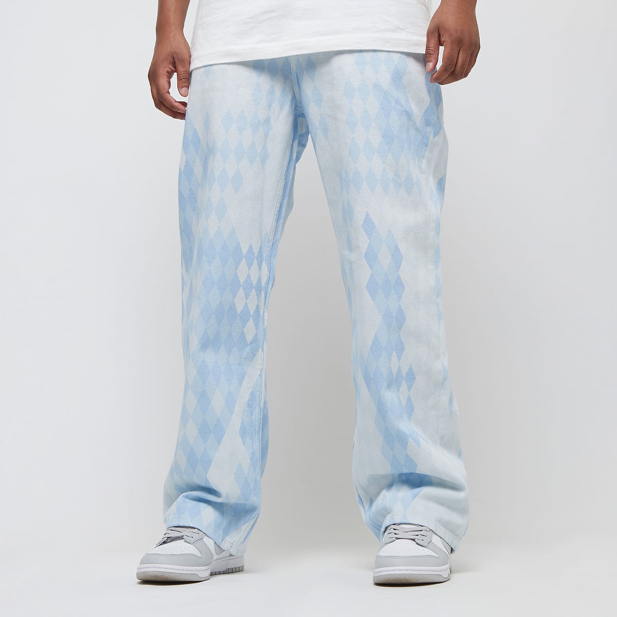 2Y STUDIOS Adrik Basic Baggy Jeans Spijkerbroeken in blauw formaten: 30