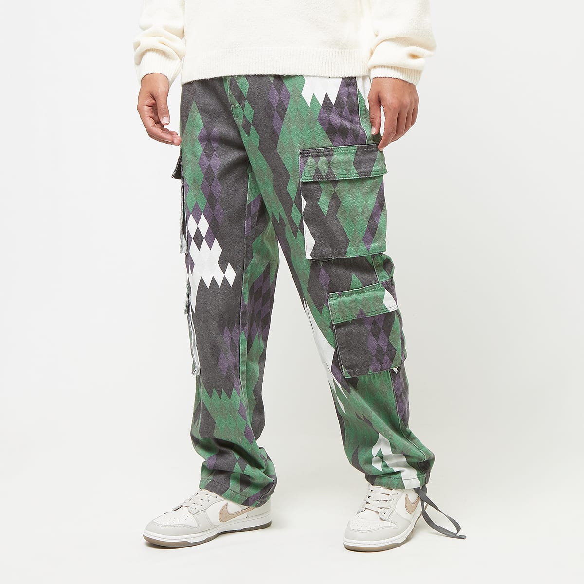 2Y STUDIOS, Kiran 4-Pocket Cargo Pants, green
