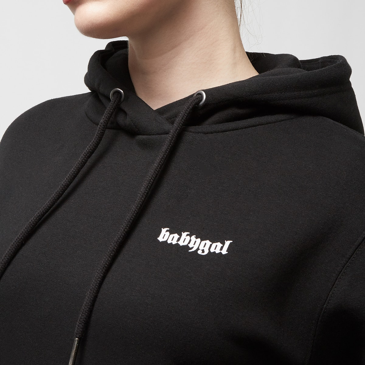 Miss Tee Babygal Hoody Hoodies & Sweaters in zwart formaten: S