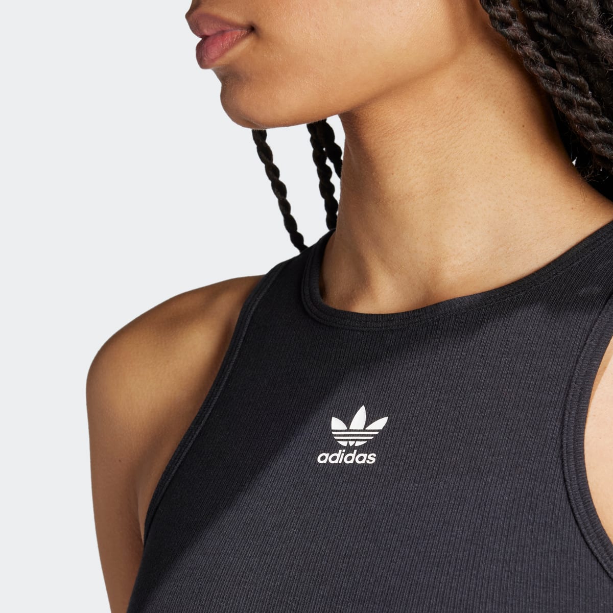 adidas Originals Essentials Rib Dress women Jurken & Rokken zwart Maat XS Kleding