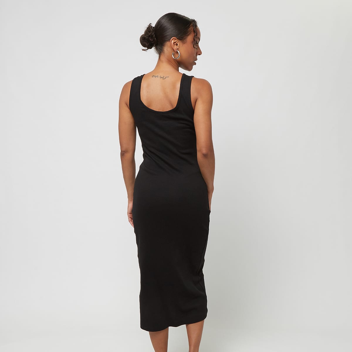 Urban Classics Rib Top Dress Women Jurken & Rokken zwart Maat XS Kleding