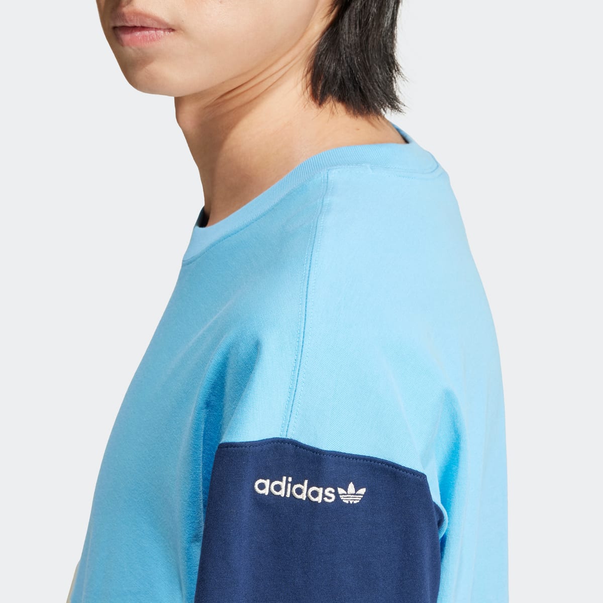 adidas Originals adicolor Next T-Shirt T-Shirts & Polo's in blauw formaten: S
