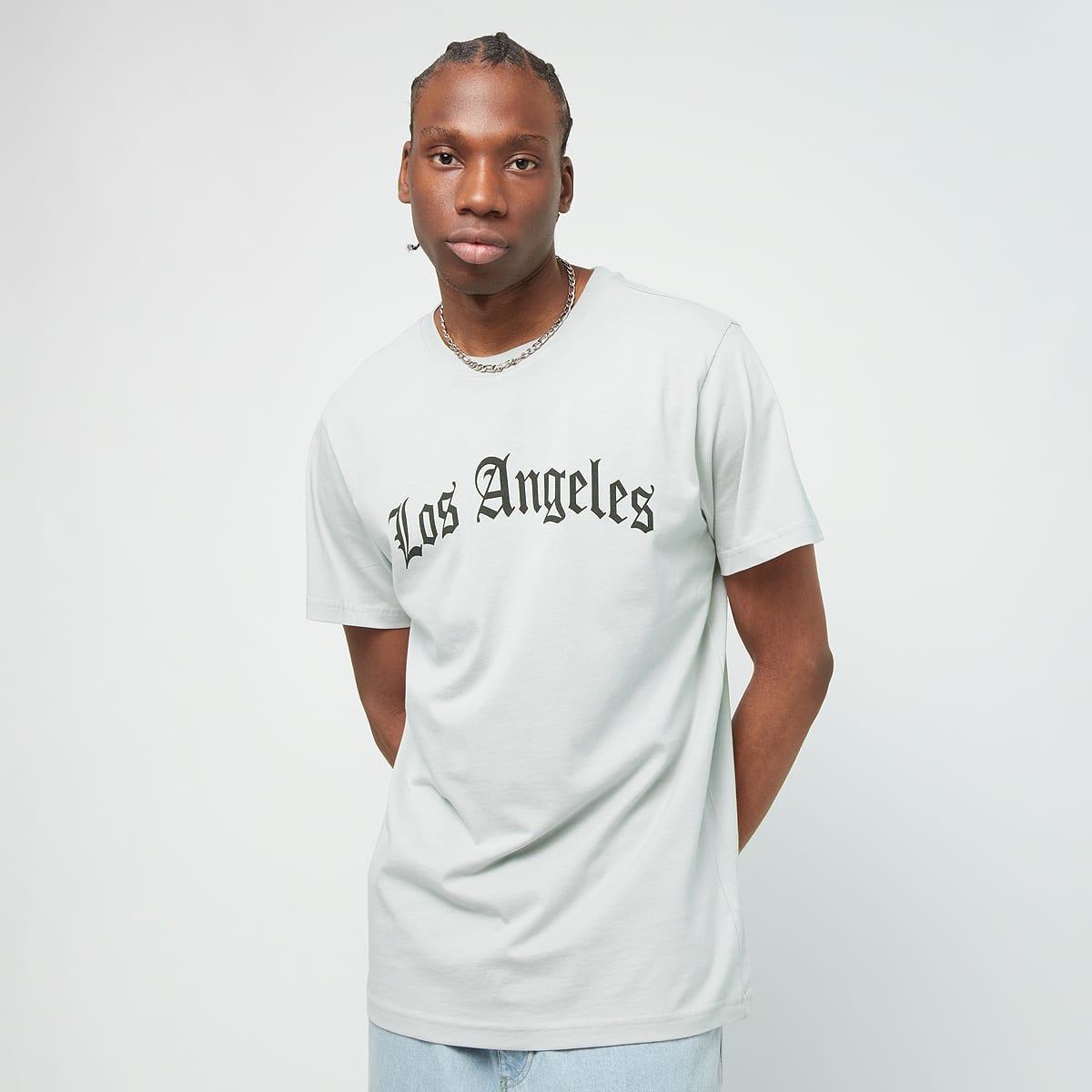 Mister Tee, Los Angeles Wording Tee, grey