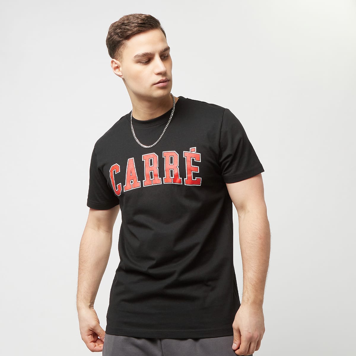 Mister tee Carre men T-Shirts & Polo's zwart Maat XS Kleding