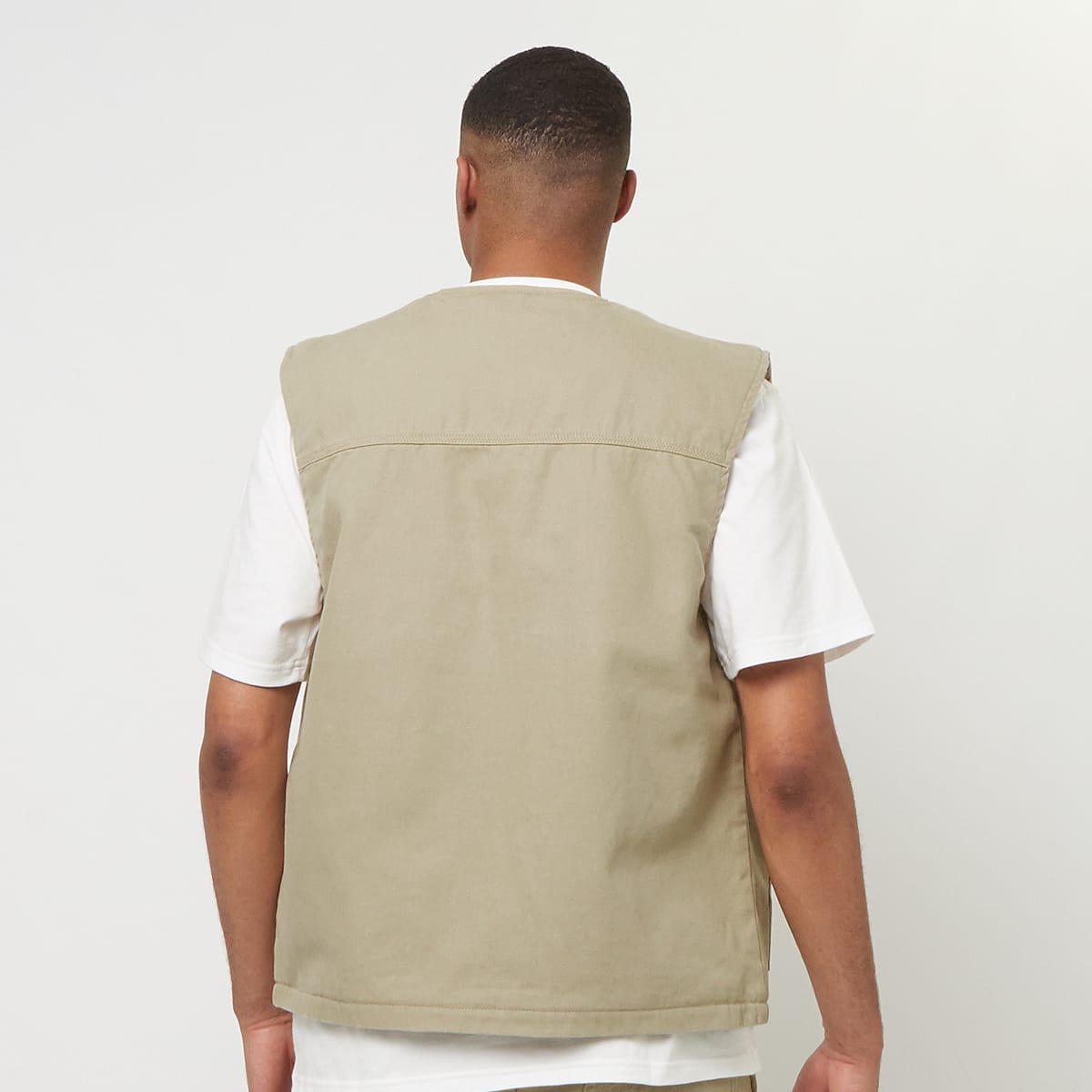 Dickies Duck Canvas Summer Vest men Bodywarmers beige Maat S Kleding