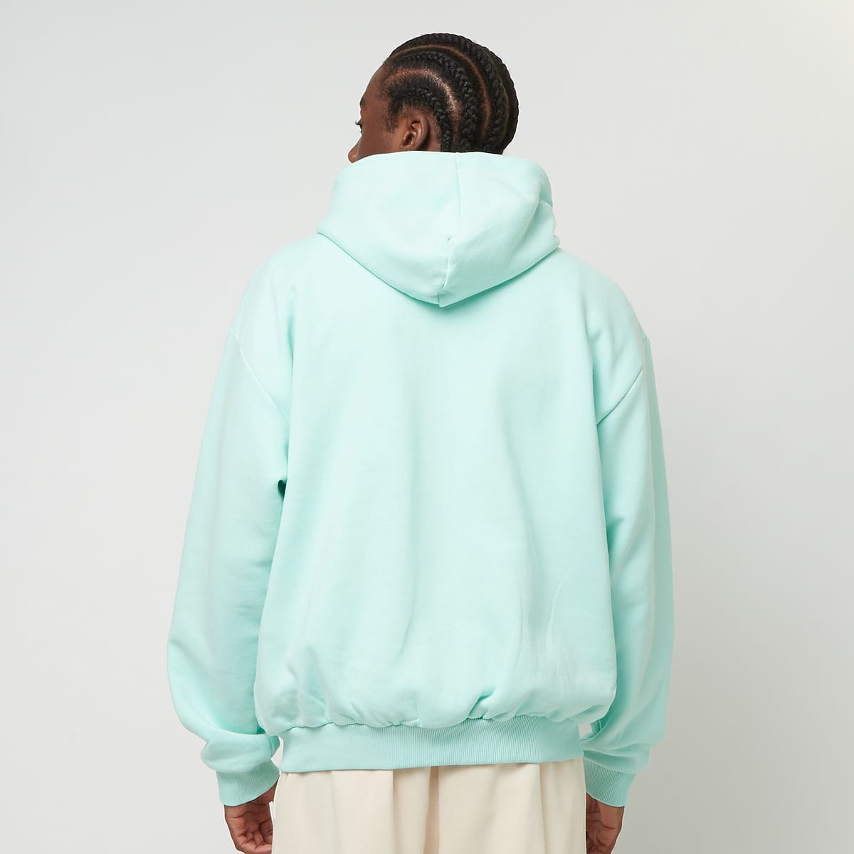 Karl Kani Small Signature Essential Oversized Zip Hoodie Hoodies & Sweaters in turkoois formaten: S