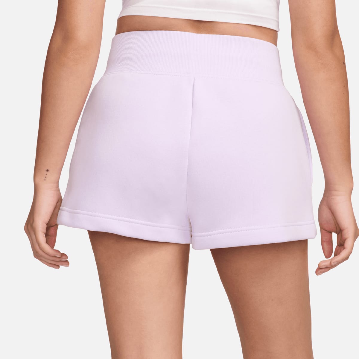 Nike Sportswear Phoenix Fleece High Rise Short women Sportshorts roze Maat XS Kleding